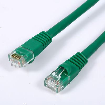 Cat5E Cat 6 Cat6a UTP Ethernet Patch Cable Round For Communicate