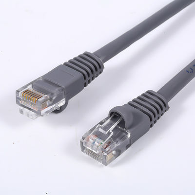 Cat5E Cat 6 Cat6a UTP Ethernet Patch Cable Round For Communicate