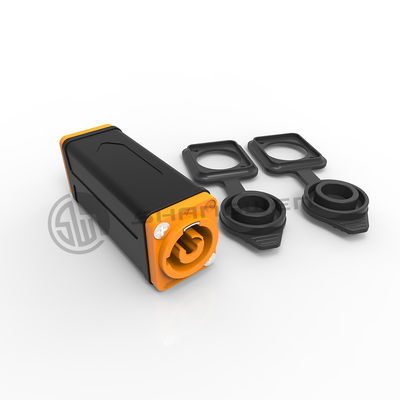 Outdoor Powercon Connector Coupler Adapter Gender Male Male Adapter Power Connector For Linking Cables