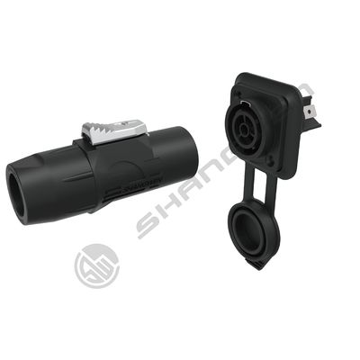 Outdoor Power Led Outdoor Ip65 Waterproof Male Female Plug Powercon Connector