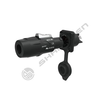 Outdoor 3Pin Power Waterproof PowerCon True1 High Current Capacity Lockable Triple Core 20A 250V True IP65 Waterproof Connector