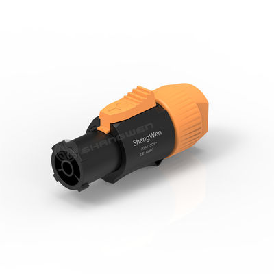 Водостойкий Powercon женский разъем IP65 3 Проводчик 20A 250V