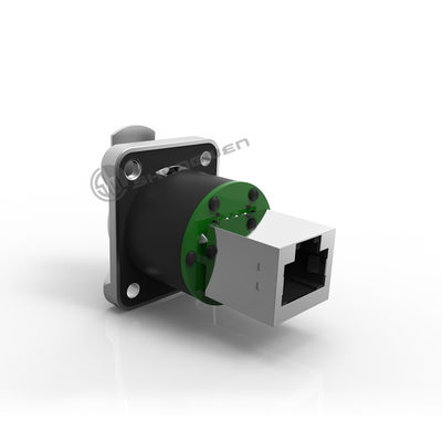 RJ45 панель монтаж Ethernet шасси соединитель пользовательский 8 штифтов розетки