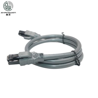 ODM многоядерный медный кабель сети данных Ethernet Lan Cat6A UTP 4 пары 24 Awg кабель