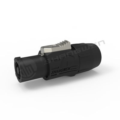 CQC водонепроницаемый разъединитель черный Powercon плагин 250v 20A