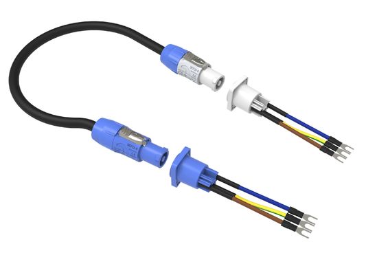 250 Вт AC Powercon Connector Female Socket Connector Ip44 для светодиодного дисплея