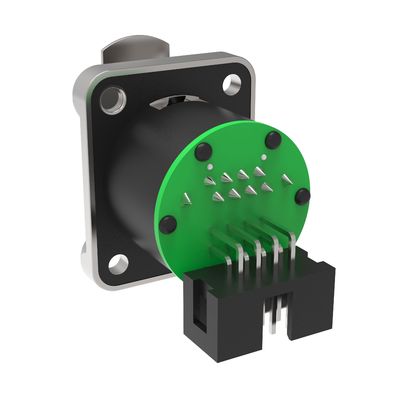 Внутренний IP44 Rj45 соединитель Промышленный сварщик Мужчина Женщина 8pin рог прямой розетки