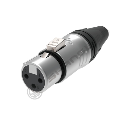 Маленький XLR Power Connector Внешний водонепроницаемый 3 пинный мужской разъемный разъем