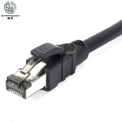 Кабель патч-корд Ethernet Cat5e FTP для сети Интернет RJ45 24AWG 4P 4 пары CE UL Многожильный медный витой мягкий CCA BC проводник
