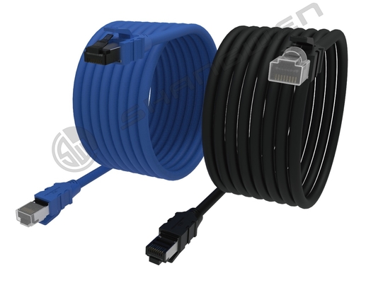 CE ROHS FTP UTP SFTP Cat7 Разъем RJ45 Сетевой кабель Lan 1000 футов CAT7 LAN AWG23 S/FTP 100% Медь Оранжевый