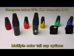 XLR Audio Power водонепроницаемый разъемный разъем 3 пин микрофон IP65