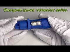 IP44 Круговое соединение для внутреннего питания с мужской розеткой Powercon Electrical