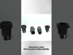 Внешний Powercon соединитель водонепроницаемый мужской женский разъемный соединитель