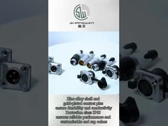 Наружный ку-сплав XLR 5-контактный соединитель для микрофона Усилителя Миксера водонепроницаемый IP65 женский аудио