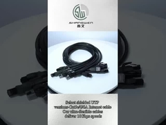 Черный голый медный UTP Cat5 Cat5e Ethernet кабель для передачи данных LAN 24AWG 28AWG сетевой патч-корд