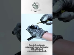 Аудио 6,35 мм Jack Plug Male Connector Электрическая мощность 250 В